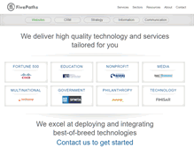 Tablet Screenshot of fivepaths.com